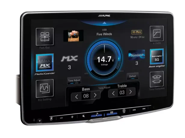 iLX-F115DU matkabussi multimeediakeskus