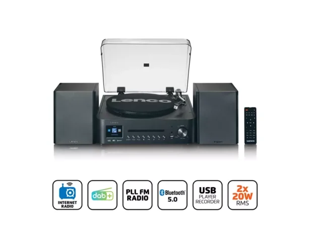 MC-460BK vinüülplaadimängija