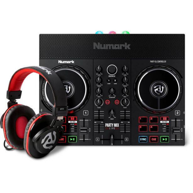 Party Mix Live DJ kontroller ja H175 kõrvaklapid