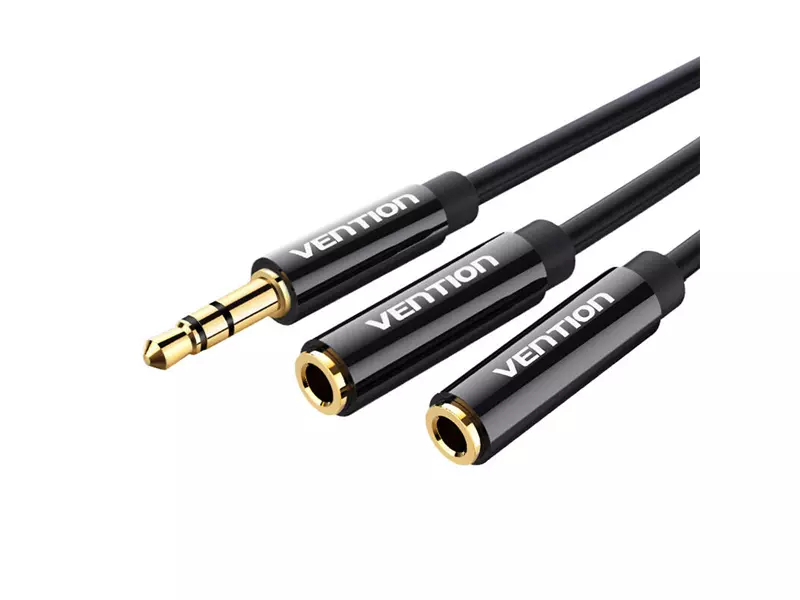 3.5mm stereo audio splitter