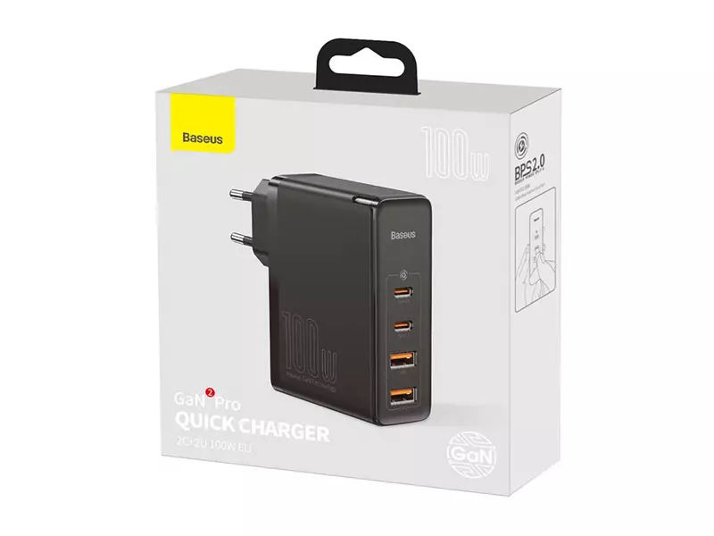 GaN2 Pro Quick Charger 100W laadija