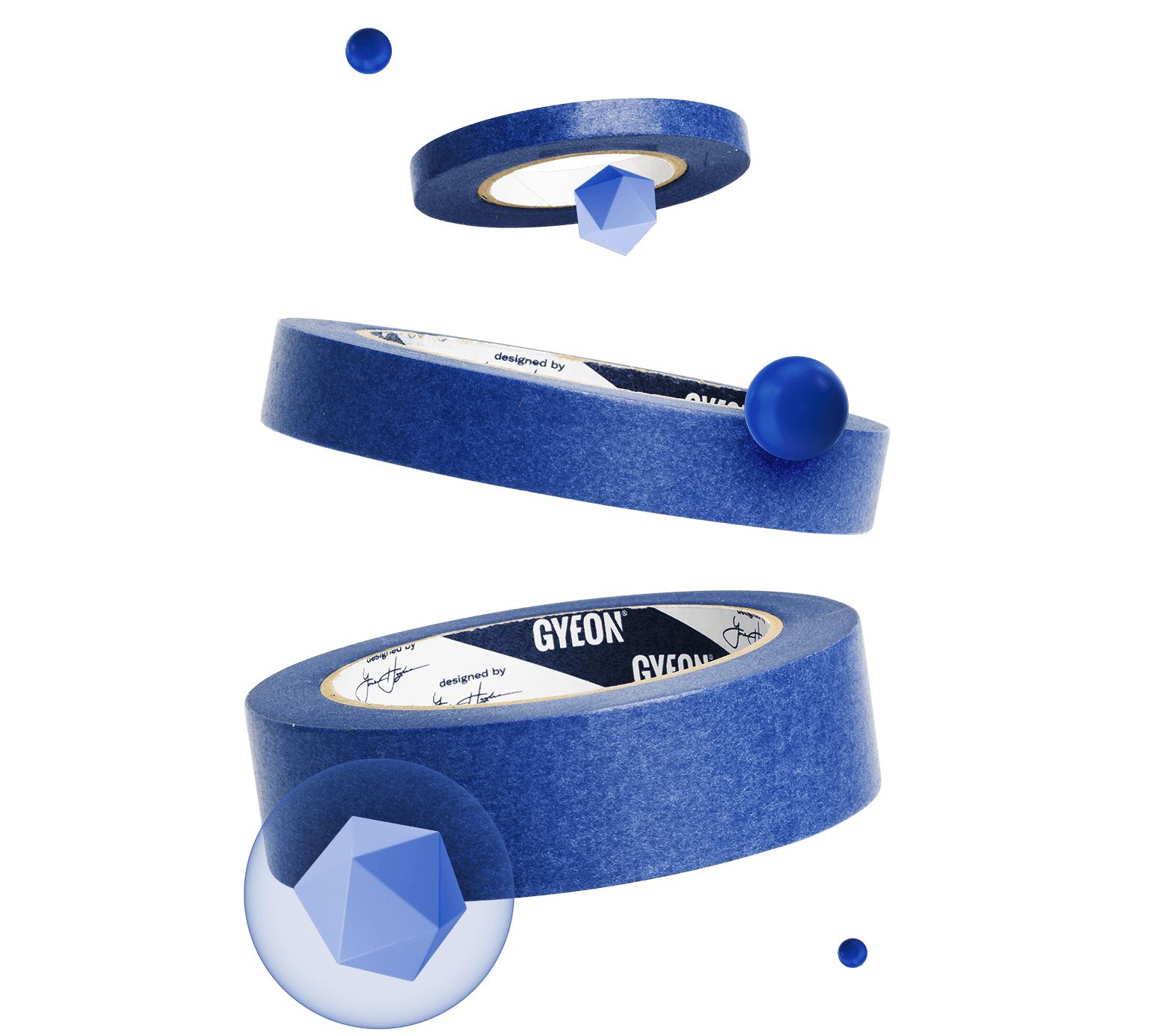 Q²M MaskingTape Maskeerimislint sinine