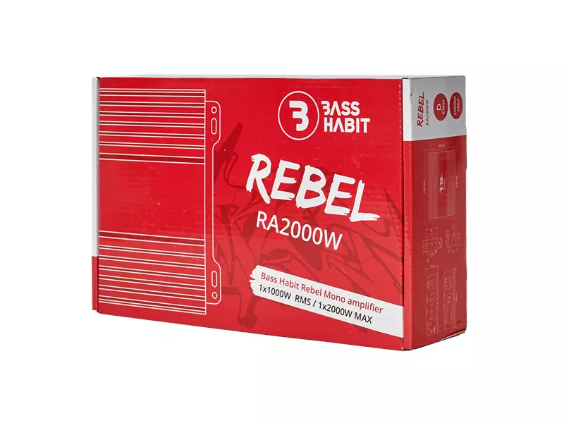 Rebel RA2000W autovõimendi