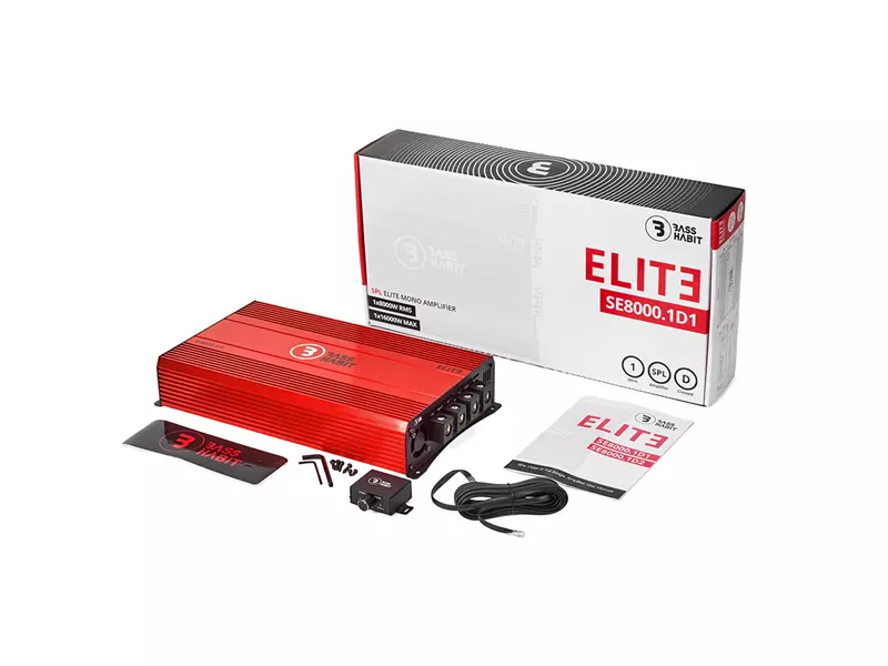 SPL ELITE 8000.1D1 autovõimendi