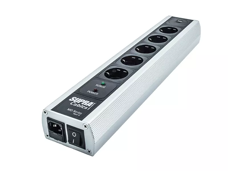 MAINS BLOCK MD05-EU/SP SWITCH USB-A/C pikendus 220V