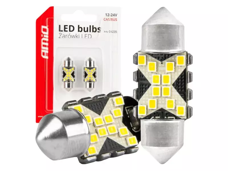 LED festoon 12SMD ledpirnid