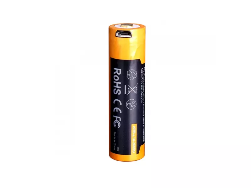 18650 Li-ion 2600mAh USB laetav aku