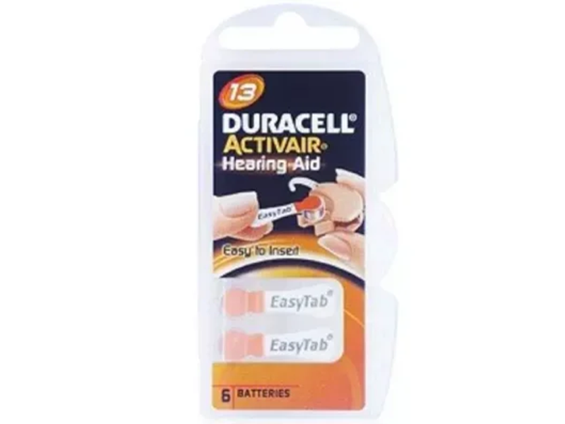 Duracell Activair DA13 kuuldeaparaadi patareid
