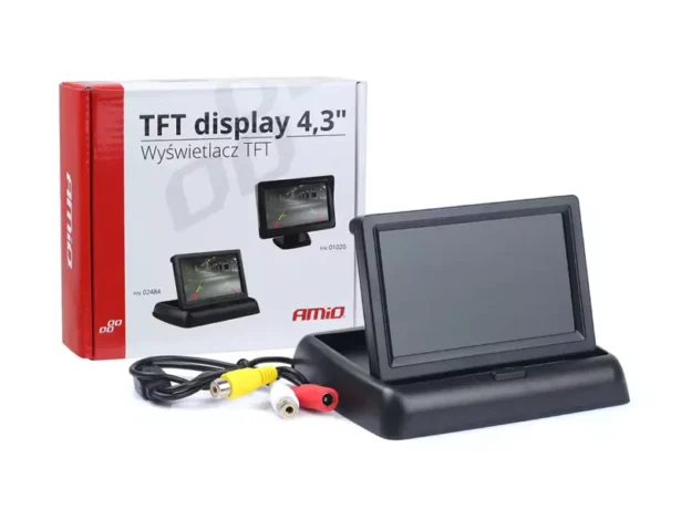 TFT 4,3" monitor