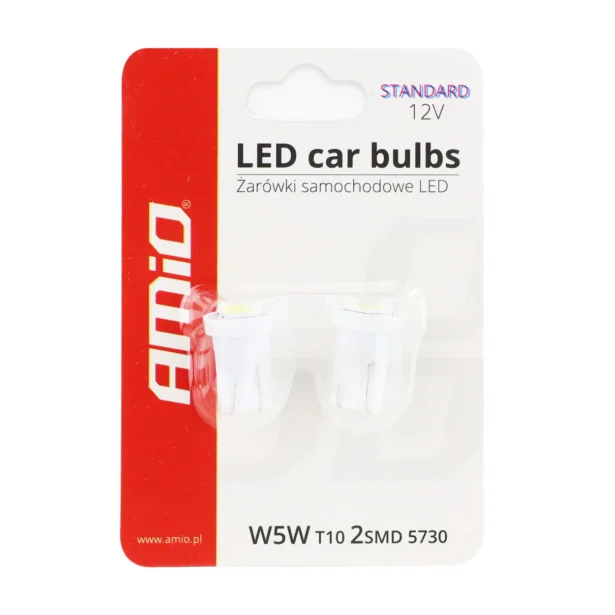 LED 12V T10 5730 2XSMD ledpirnid