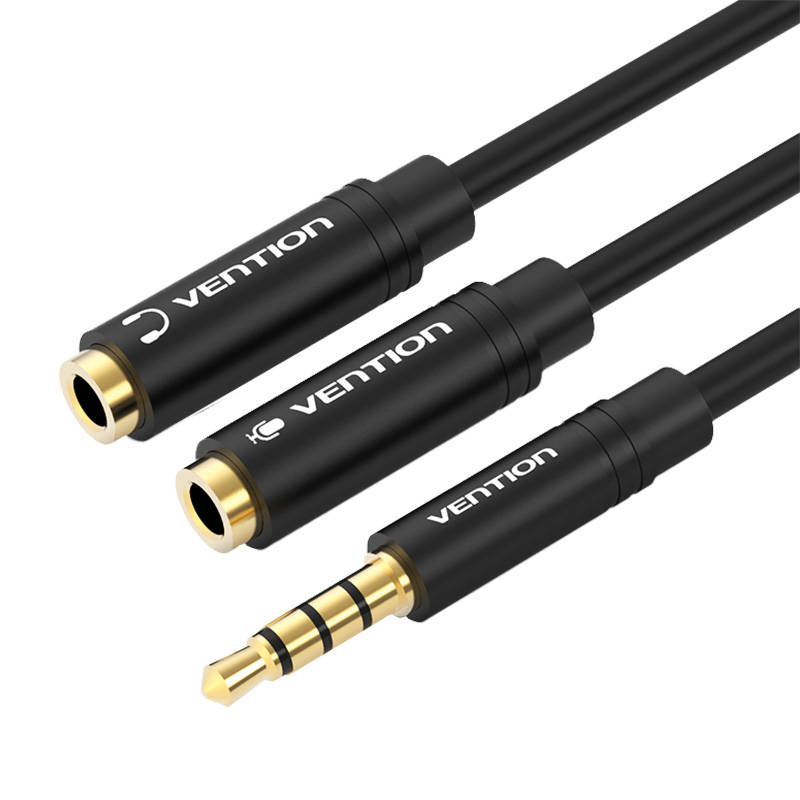 Splitter 3.5mm pistik – 2 pesad