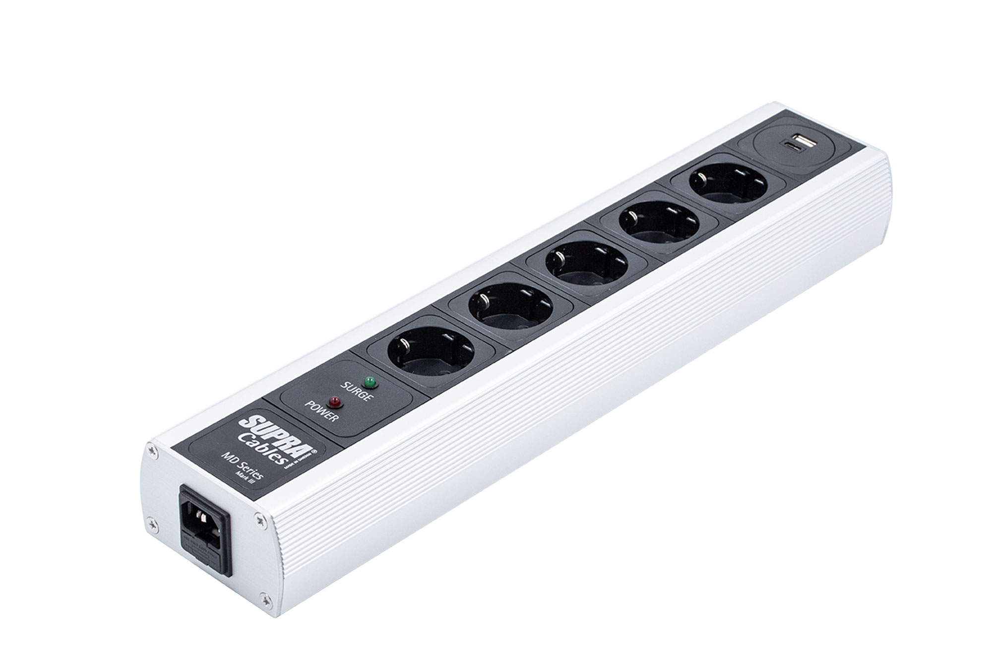 MAINS BLOCK MD05-EU/SP USB-A/C pikendus 220V