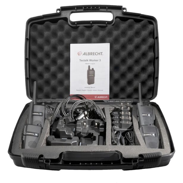 Tectalk Worker 3 PMR446 raadiosaatjate komplekt