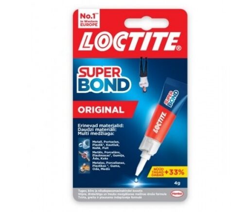 - Locktite Super Bond Original 4g Liim