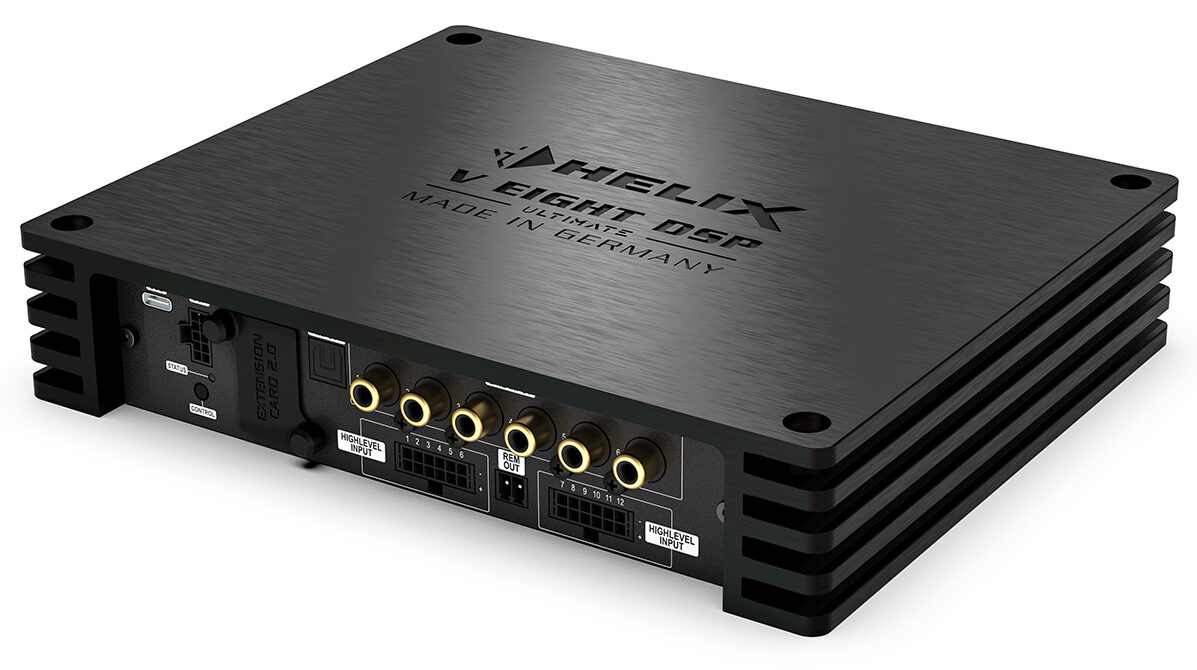 NEXT V EIGHT DSP ULTIMATE autovõimendi heliprotsessoriga
