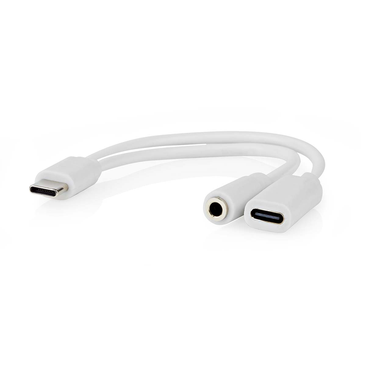 USB-C pistik — USB-C/3.5 Jack pesa adapter