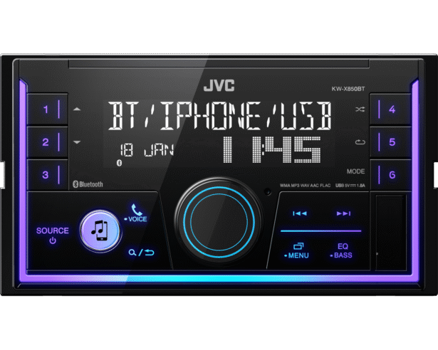 KW-X850BT autoraadio
