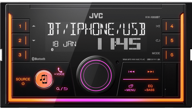 KW-X850BT autoraadio