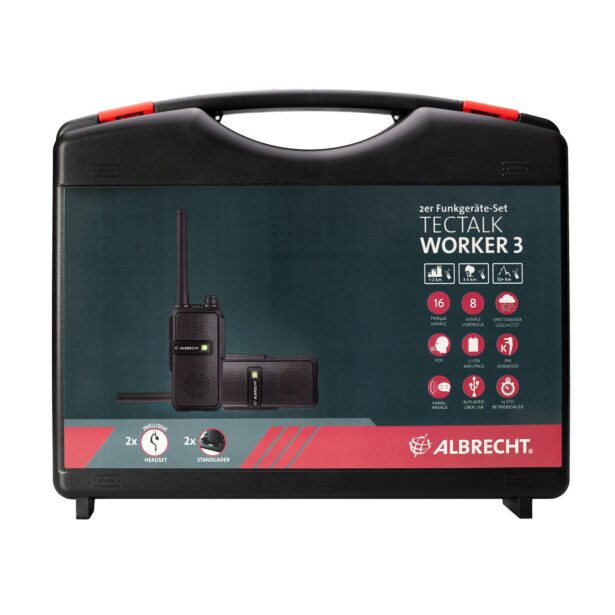 Tectalk Worker 3 2 - raadiosaatjate komplekt