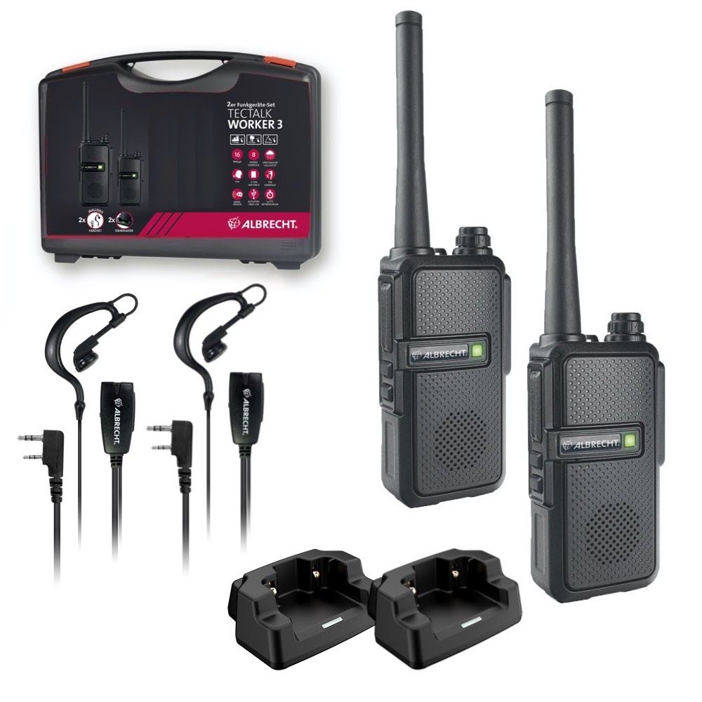 Tectalk Worker 3 2 — raadiosaatjate komplekt