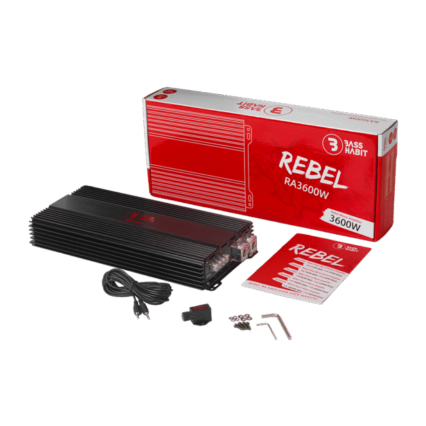 Rebel RA3600W autovõimendi
