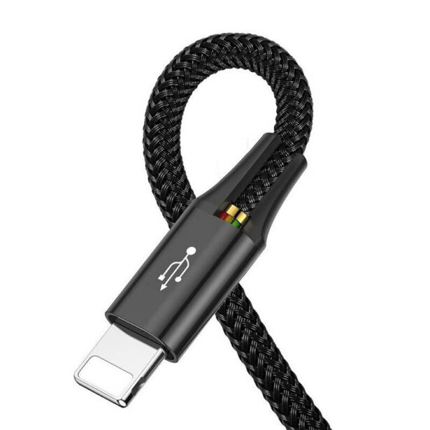 USB A - micro USB / 2x USB-C / Lightning kaabel