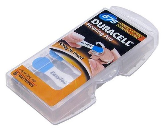 Activair DA675 kuuldeaparaadi patareid 6-pakk