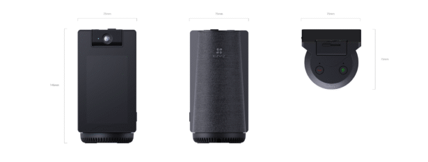 EZVIZ S10 4MP 360° nutikas panoraam WiFi videkõne kaamera