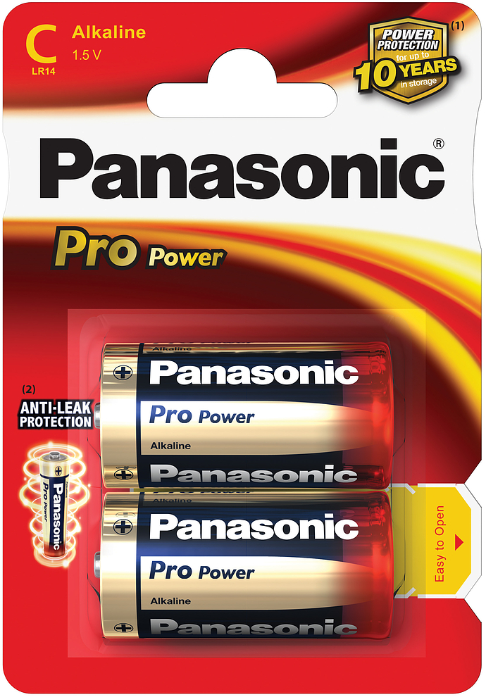 Pro Power C patarei 2-pakk