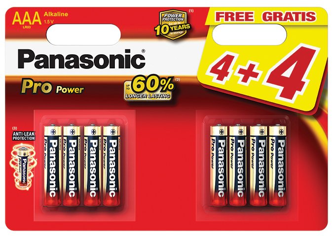Pro Power AAA patarei 8-pakk
