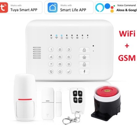 GSM WiFi alarmsüsteem