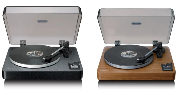 Lenco LBTA-165 BK/WD Bluetooth vinüülplaadimängija