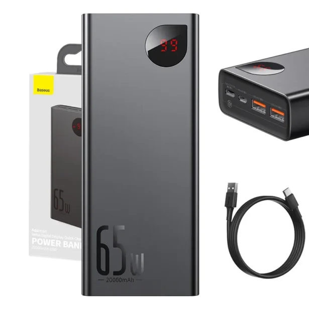 Adaman 20000mAh 65W akupank