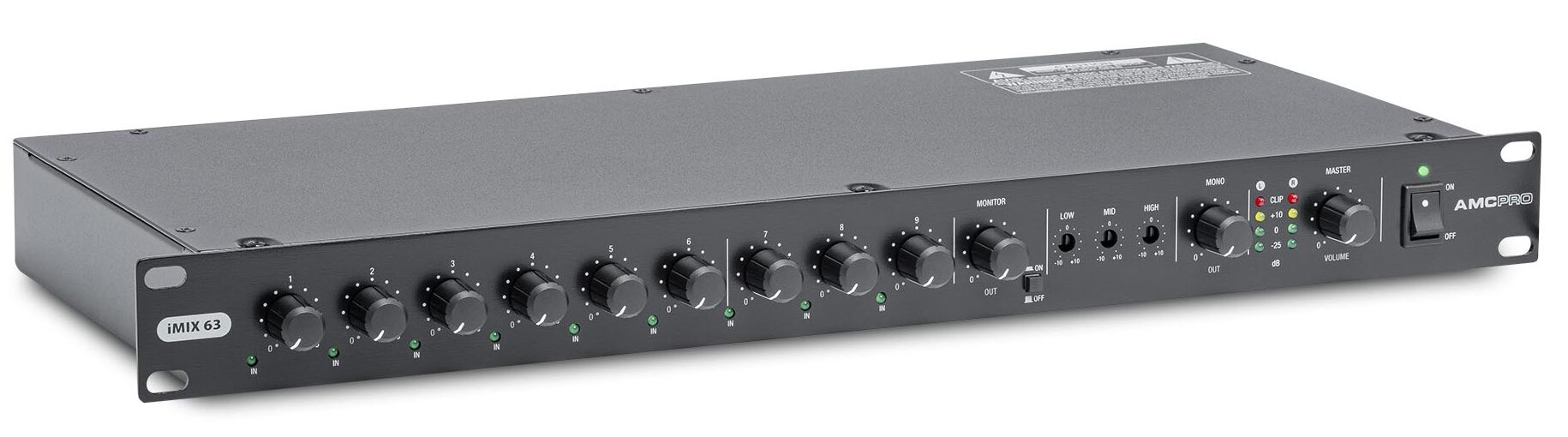 iMIX63 eelvõimendi