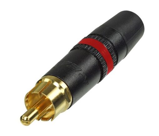 Phono Plug RCA pistik punane